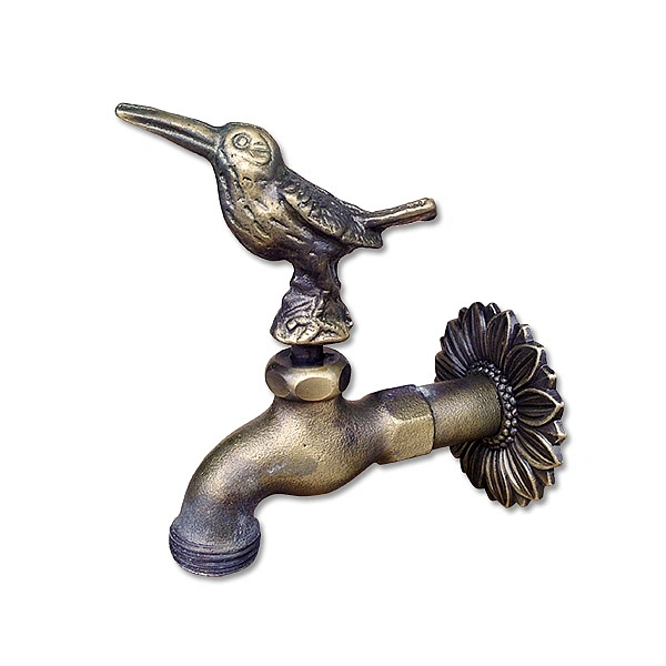 銅製水龍頭-翠鳥
